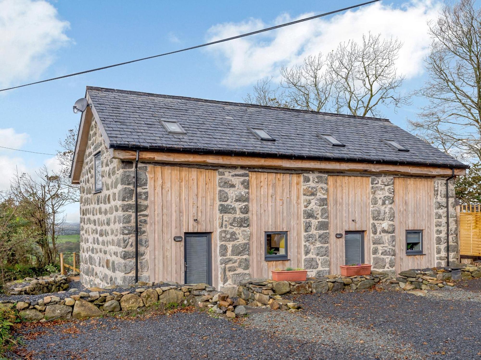 Vila Dutch Barn Two - Uk12873 Brynkir Exteriér fotografie